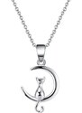 MAJYA Stříbrný řetízek s přívěskem KATY 11215