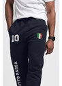 Tepláky Jogger , Barva Modrá, s Potiskem Italy 10