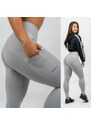 Nebbia Legíny s vysokým pasem a kapsami LEG DAY GOALS 248 šedé