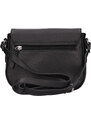 Kožená dámská crosbody kabelka Katana Alix - černá