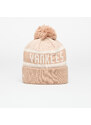 Čepice New Era New York Yankees Knit Medium MLB Jake Cuff Beanie Beige Universal