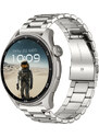 Chytré hodinky Madvell Talon 2 s GPS a bluetooth voláním stříbrné s ocelovým tahem