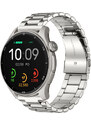 Chytré hodinky Madvell Talon 2 s GPS a bluetooth voláním stříbrné s ocelovým tahem