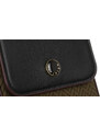 Peterson khaki-černá mini crossbody kabelka