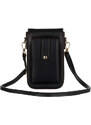 Peterson khaki-černá mini crossbody kabelka