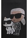 Bavlněné tričko Karl Lagerfeld IKON RS