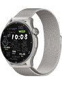Chytré hodinky Madvell Talon 2 s GPS a bluetooth voláním stříbrné s kovovým řemínkem
