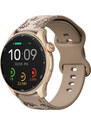Chytré hodinky Madvell Talon 2 s GPS a bluetooth voláním pudrově zlaté se silikonovým řemínkem pampeliška