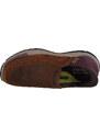 Tmavě hnědé pánské kožené tenisky Skechers Slip-Ins Respected - Elgin Hnědá
