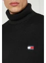 Tommy Jeans Rolák | Slim Fit | s příměsí vlny