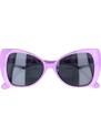 Sunmania Fialové dámské kočičí brýle "Sphynx"