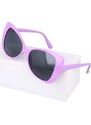 Sunmania Fialové dámské kočičí brýle "Sphynx"