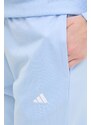 Tepláková souprava adidas Feelcozy modrá barva, JD2704