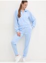 Tepláková souprava adidas Feelcozy modrá barva, JD2704