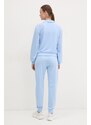 Tepláková souprava adidas Feelcozy modrá barva, JD2704