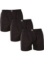3PACK pánské trenky Horsefeathers Manny black (AM165A)