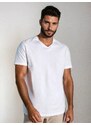 Sinsay - Tričko s krátkým rukávem - bílá