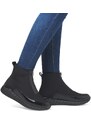 RIEKER Dámská kotníková obuv REMONTE D5983-03 černá