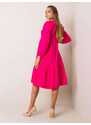 RUE PARIS Dress-RV-SK-5832.18X-Fuchsia