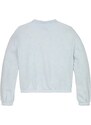 Dětská mikina Tommy Hilfiger modrá barva, s potiskem, KG0KG08559