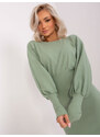 RUE PARIS Dress-RV-SK-6079.65-Pistachio