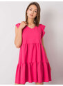 RUE PARIS Dress-WN-SK-704.83-dark pink