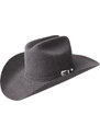 Bailey LIGHTNING 4X – šedý STEEL tradiční americký westernový klobouk