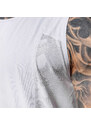 Pánské funkční tílko Iron Aesthetics Camo Mesh, bílé