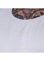 Pánské funkční tílko Iron Aesthetics Camo Mesh, bílé