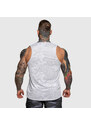 Pánské funkční tílko Iron Aesthetics Camo Mesh, bílé