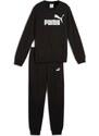Puma ESS No.1 Logo Crew Sweat Suit TR B black