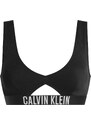 Calvin Klein Swimwear Horní díl plavek černá / bílá