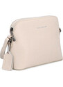 Kožená kabelka crossbody Noelia Bolger béžová NB 0096 BE