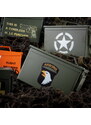 FOSTEX Muniční bedna Cal.50mm 101st Airborne Division zelená