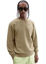 Nike Club Mens Fleece Crew PARACHUTE BEIGE/WHITE 297