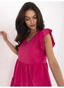 RUE PARIS Dress-WN-SK-704.83-dark pink