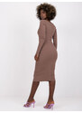 RUE PARIS Dress-RV-SK-7436.53-brown