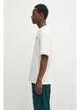 Bavlněné tričko The North Face Redbox pánské, béžová barva, NF0A8EG5QLI1
