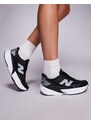 New Balance Fuelcell Rebel v5 womens running trainers in black-Yellow