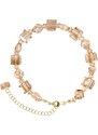 ELENYS Royal Fashion stříbrný pozlacený náramek Swarovski DBS0147-001-WG