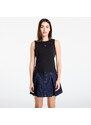Tílko Calvin Klein Jeans A - Woven Label 2X2 Tank Top Black XS
