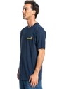 Dc shoes pánské tričko True North Lhss Dress Blues | Modrá