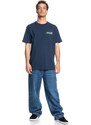 Dc shoes pánské tričko True North Lhss Dress Blues | Modrá