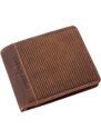 GREEN DEED Pánská kožená peněženka hnědá GDM-1021