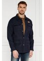 Aeronautica Militare Bunda SAHARIANA | Regular Fit přidáním lnu