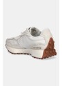 Kožené tenisky New Balance 327 béžová barva, U327WKM
