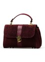 Blaire Kožená kabelka Rada bordó