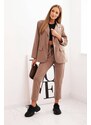 Fashionweek Dámský komplet elegantní sako a kalhoty K25392
