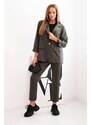 Fashionweek Dámský komplet elegantní sako a kalhoty K25392