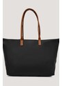 Tommy Hilfiger Kabelka shopper s přídavkem kůže
